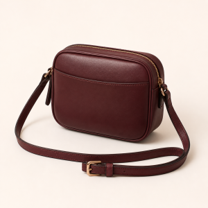 Mini Crossbody Τσάντα – Μπορντό Mini Crossbody Τσάντα – Μπορντό